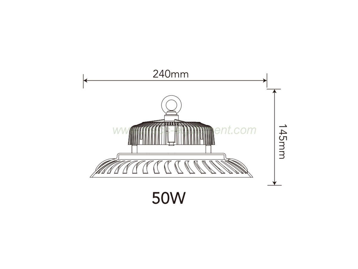 FSL LED HIGH BAY UFO 50W - MECC LIGHTING
