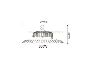 FSL LED HIGH BAY UFO 200W - MECC LIGHTING