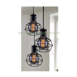 MECC Decorative Pendant Loft Style (BOTTLE) 9002-3 Black (โคมไฟเพดานสำหรับตกแต่งสไตล์ลอฟท์ รุ่น 9002-3 สีดำ)